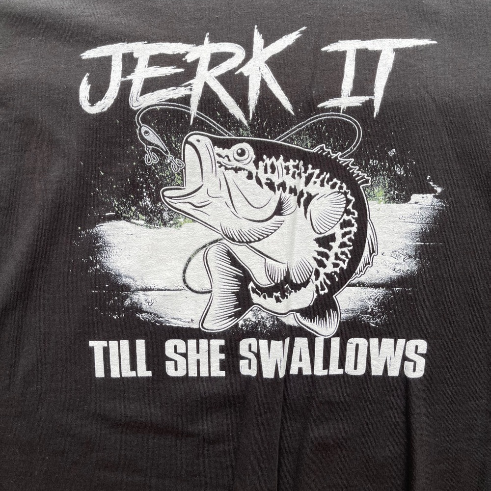 Mens clever fishing shirt